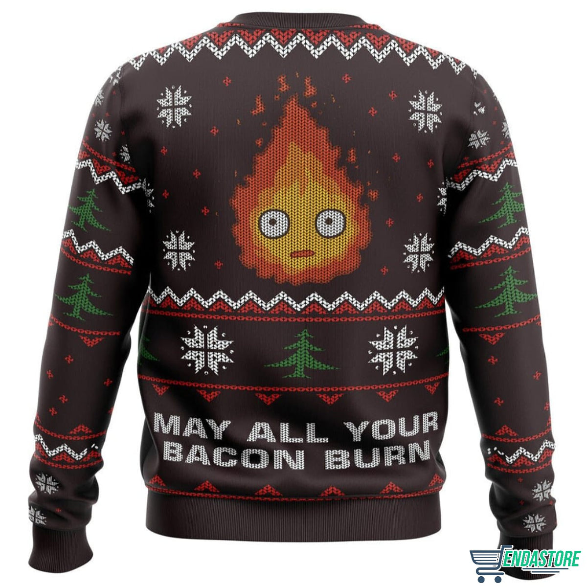Ghibli May All Your Bacon Burn 3D Christmas Sweater - Holiday Gift product image 2