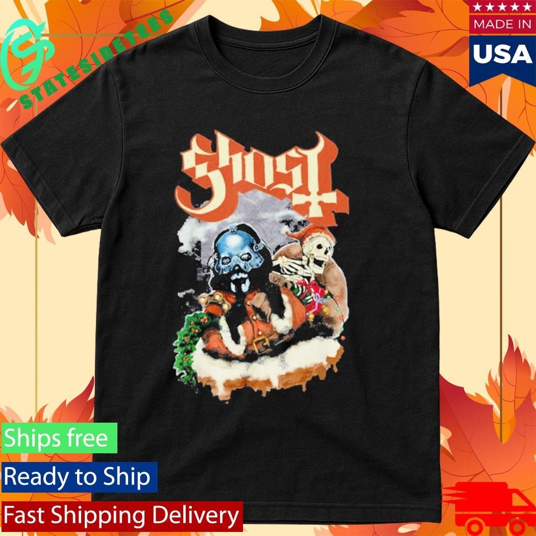 Ghost Father Christmas 2025 - Adult & Kids T-Shirts, Sweatshirts & Hoodies apparel design preview 1
