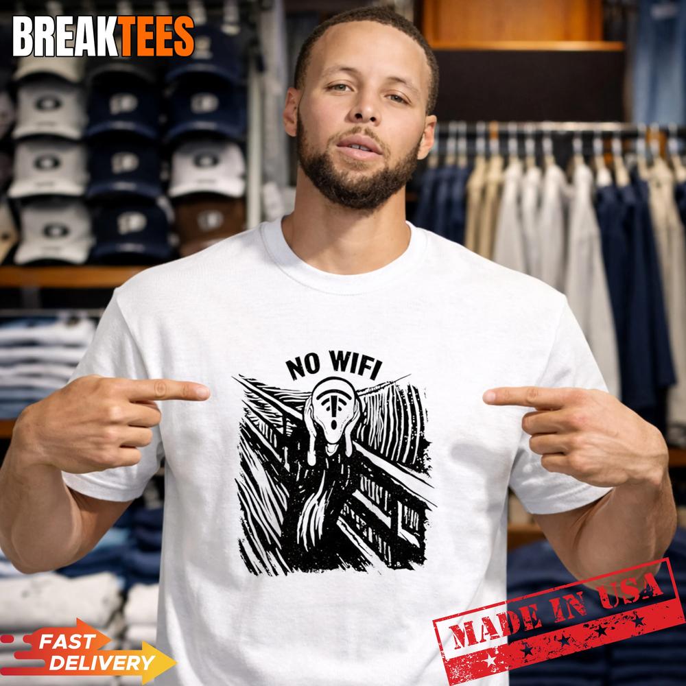 Ghost No WifI Graphic - Adult & Kids T-Shirts, Sweatshirts & Hoodies apparel design preview 1