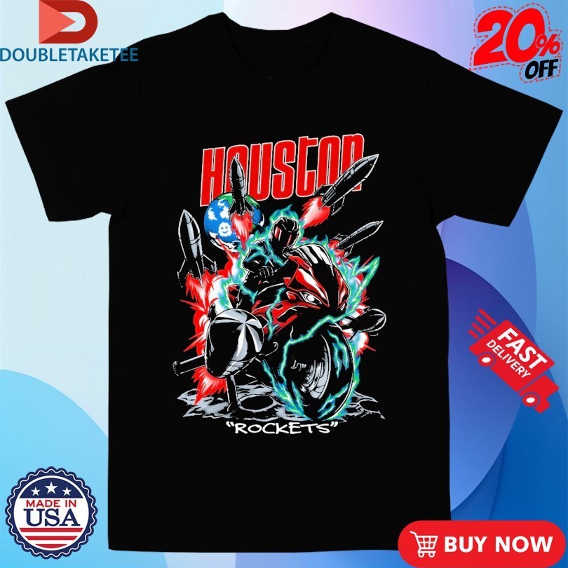 Ghost Racing Houston Rockets - Adult & Kids T-Shirts, Sweatshirts & Hoodies apparel design preview 1