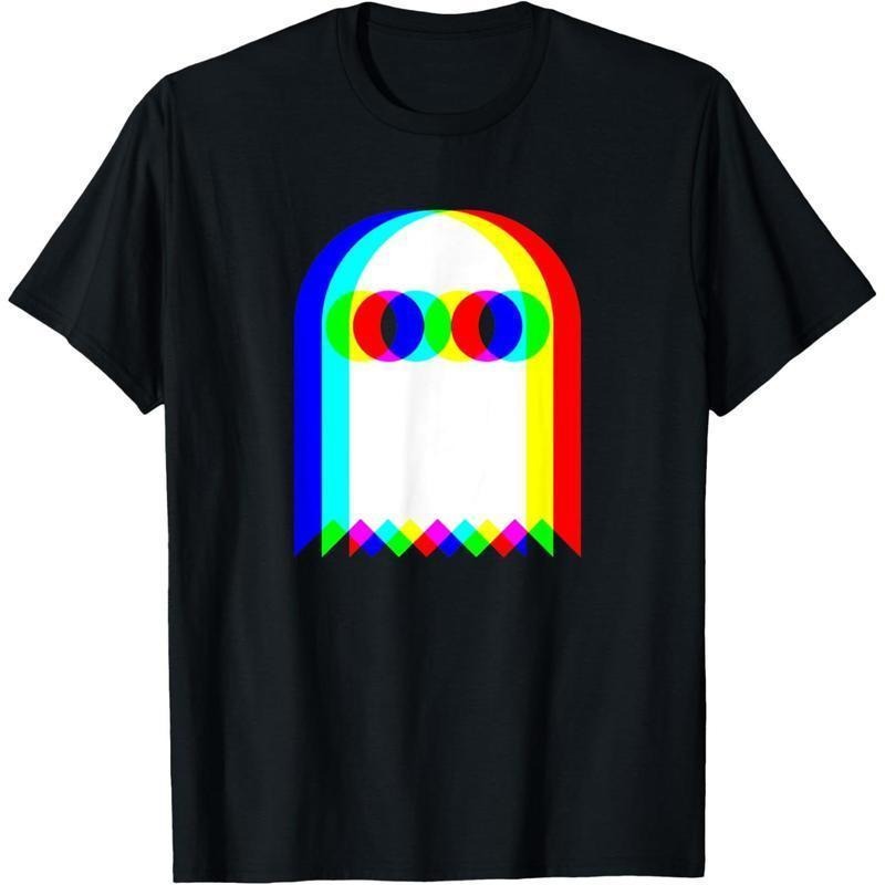 Ghost Trippy Vaporwave Halloween Techno Rave EDM - Adult & Kids T-Shirts, Sweatshirts & Hoodies apparel design preview 1
