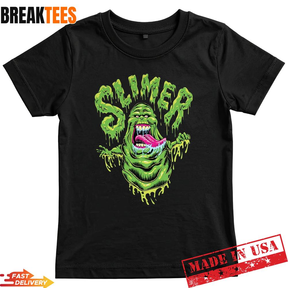 The Ultimate Ghostbusters Slimer Exclusive Nostalgic - Adult & Kids T-Shirts, Sweatshirts & Hoodies apparel design preview 1