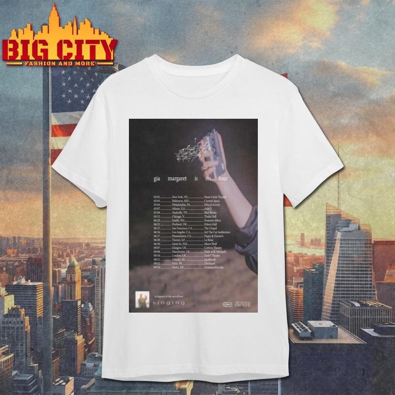 Gia Margaret Fall Tour 2026 Poster - Adult & Kids T-Shirts, Sweatshirts & Hoodies apparel design preview 1