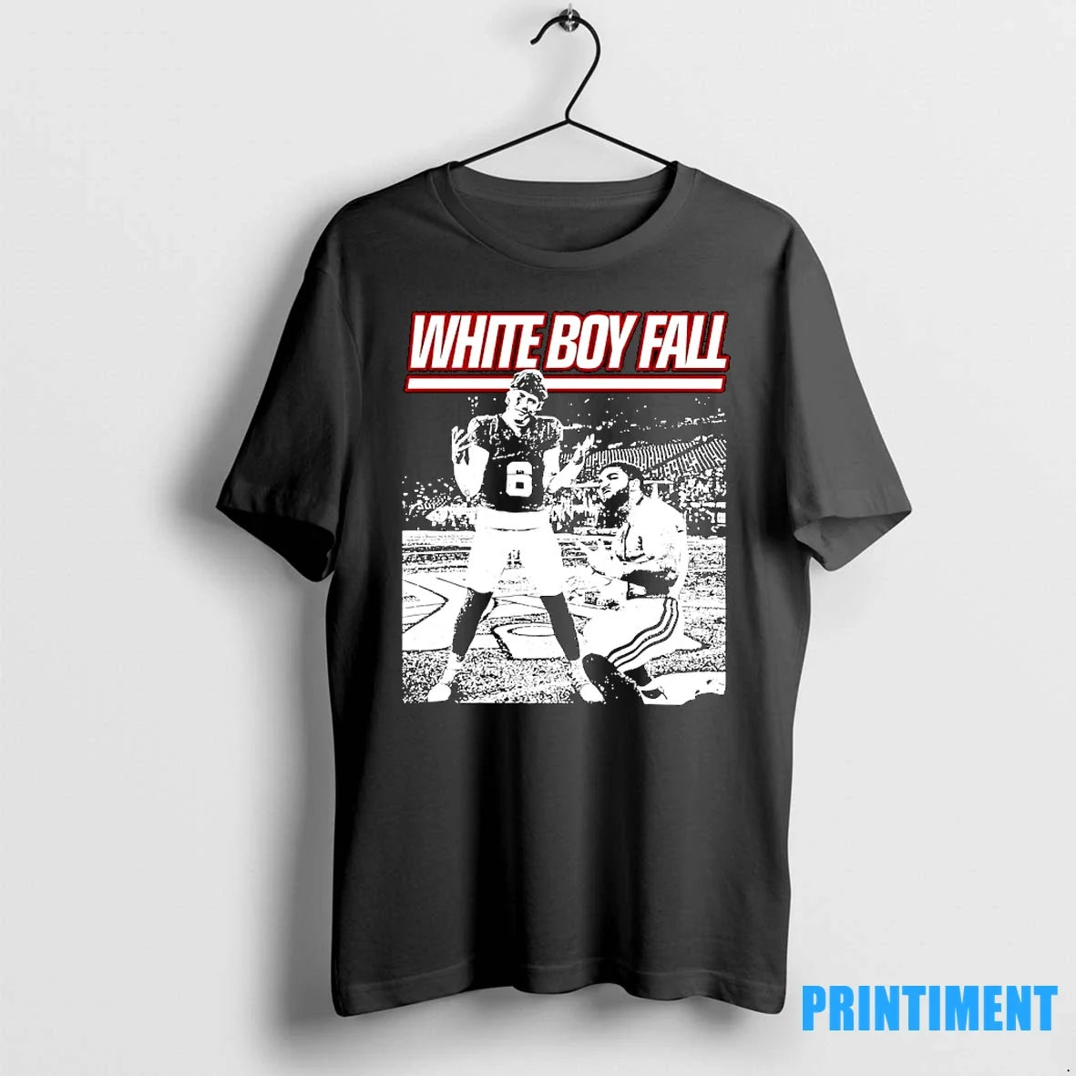 Giants Jaxson Dart And Cam Skattebo White Boy Fall - Adult & Kids T-Shirts, Sweatshirts & Hoodies apparel design preview 1