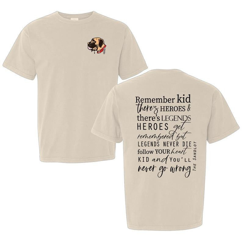 Gildan Retro Comfort 1990s Sandlot Legends Never Die - Adult & Kids T-Shirts, Sweatshirts & Hoodies apparel design preview 1