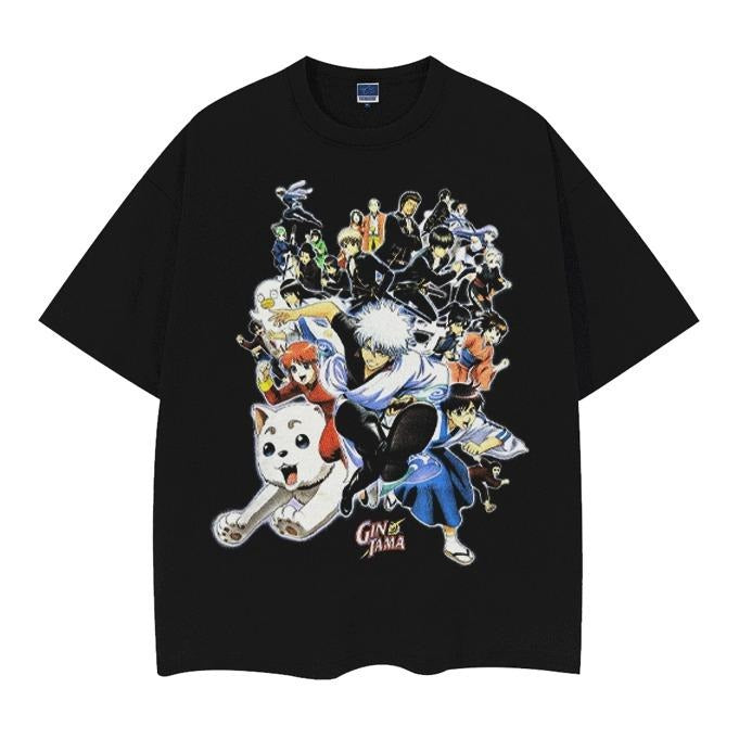 Gintama "Forever Vintage Anime 100% Cotton Original - Adult & Kids T-Shirts, Sweatshirts & Hoodies apparel design preview 1
