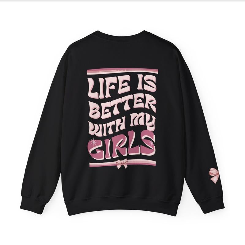 Girl Mom Double Sided Sleeve Mama Summer Comfort Fit - Adult & Kids T-Shirts, Sweatshirts & Hoodies apparel design preview 1