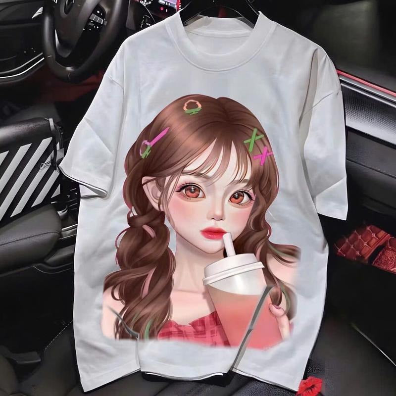 Girl Cute Trending - Adult & Kids T-Shirts, Sweatshirts & Hoodies apparel design preview 1