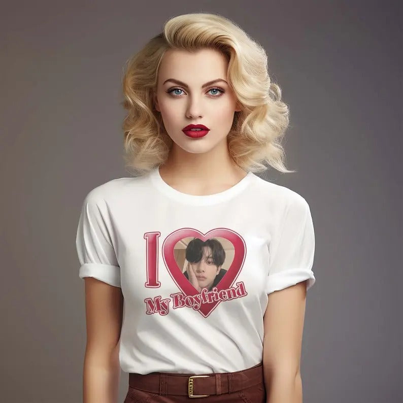 Personalized "I Love My Boyfriend Girlfriend" Custom - Adult & Kids T-Shirts, Sweatshirts & Hoodies apparel design preview 1