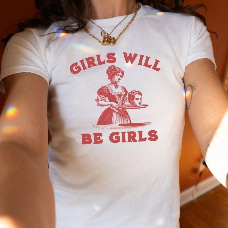 Will Be Funny Y2k Baby Smashing Patriarchy Unhinged - Adult & Kids T-Shirts, Sweatshirts & Hoodies apparel design preview 1