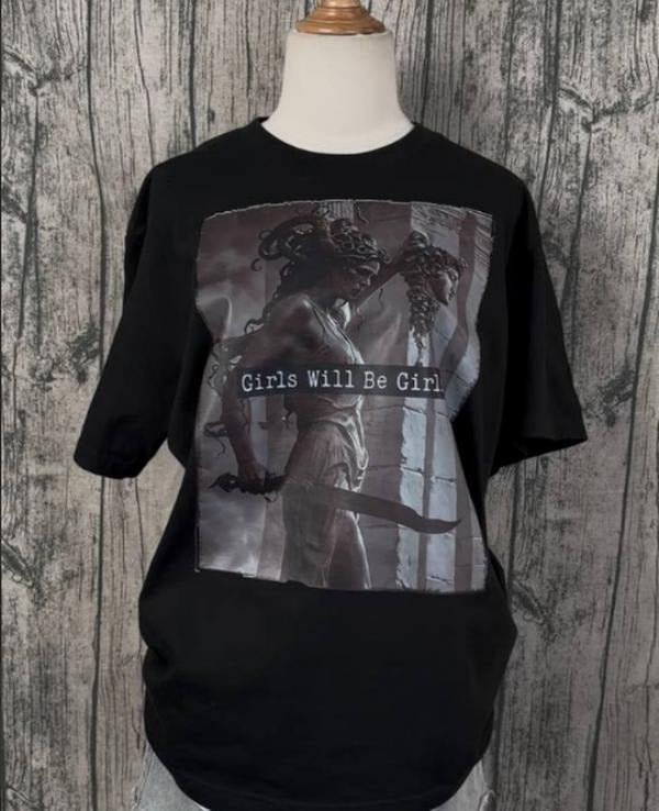 Will Be Medusa Statue BGreek Mythology Empowerment - Adult & Kids T-Shirts, Sweatshirts & Hoodies apparel design preview 1