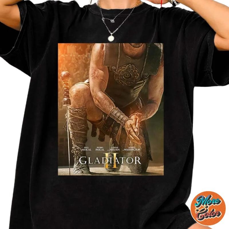 Gladiator II Prepare Be Entertained Fan Cotton Crew - Adult & Kids T-Shirts, Sweatshirts & Hoodies apparel design preview 1