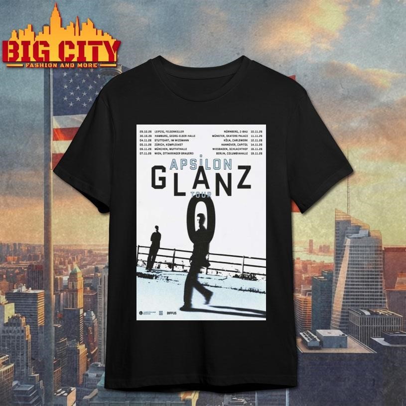 Glanz Zero Tour 2026 Poster - Adult & Kids T-Shirts, Sweatshirts & Hoodies apparel design preview 1
