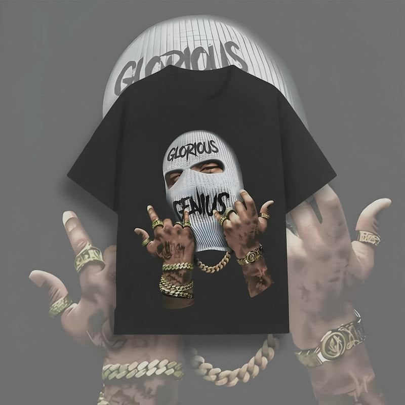 Gloriouss Genius Casual Y2K Cotton Top Streetwear - Adult & Kids T-Shirts, Sweatshirts & Hoodies apparel design preview 1