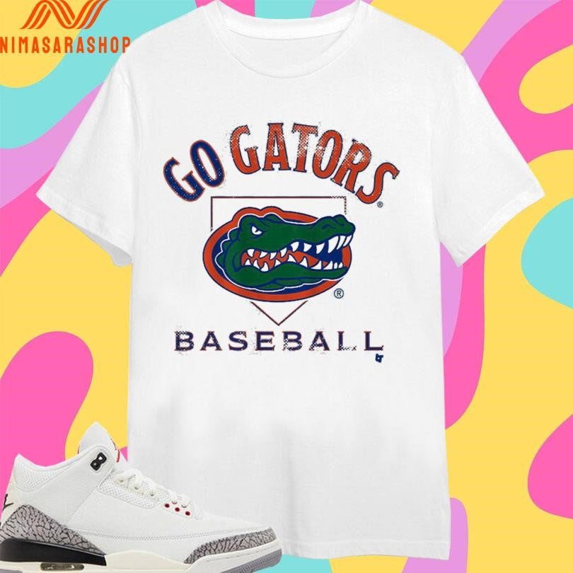 Go Gators Florida Baseball Home Plate - Adult & Kids T-Shirts, Sweatshirts & Hoodies apparel design preview 1
