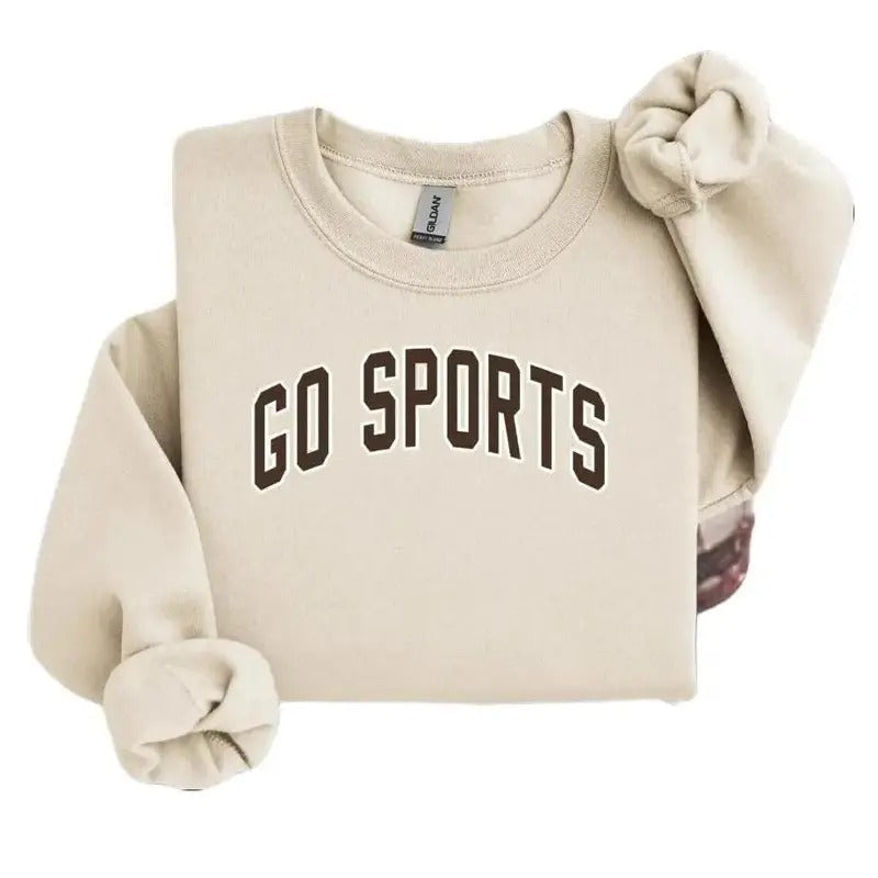 Go Sports Funny Fan Game Day Yay Football Fall Joct - Adult & Kids T-Shirts, Sweatshirts & Hoodies apparel design preview 1