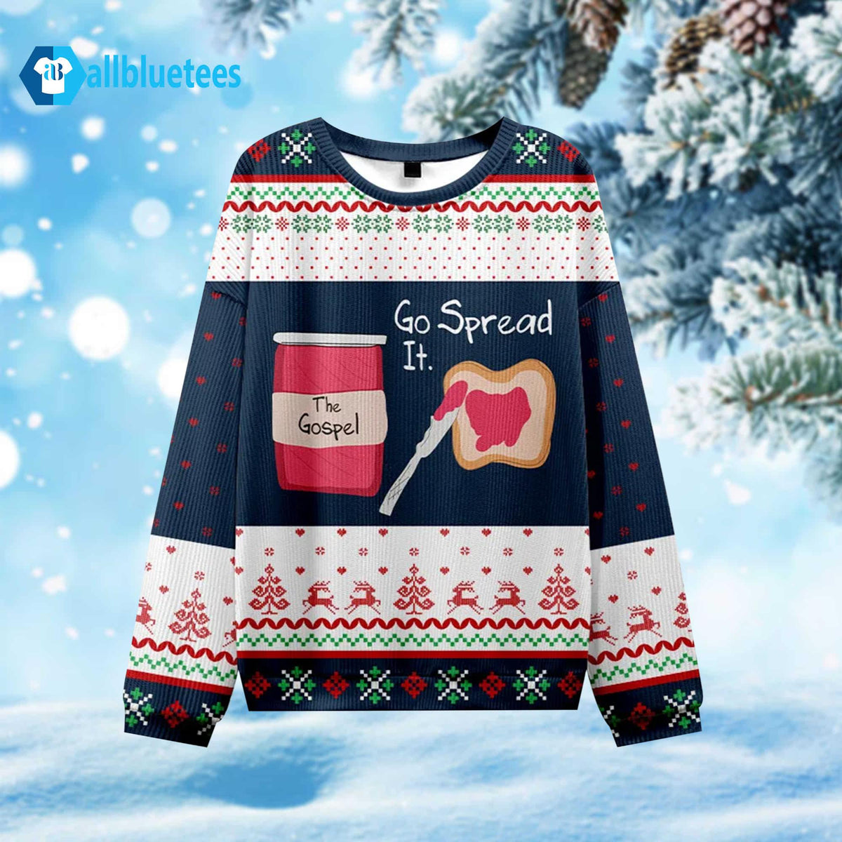 Go Spread It Ugly Christmas Sweater - Holiday Gift product image