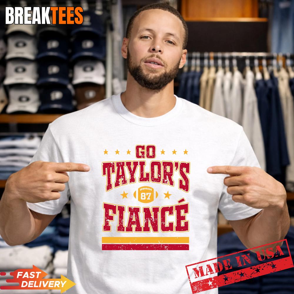 Go Taylors Fiance Gift for Chiefs Fans - Adult & Kids T-Shirts, Sweatshirts & Hoodies apparel design preview 1