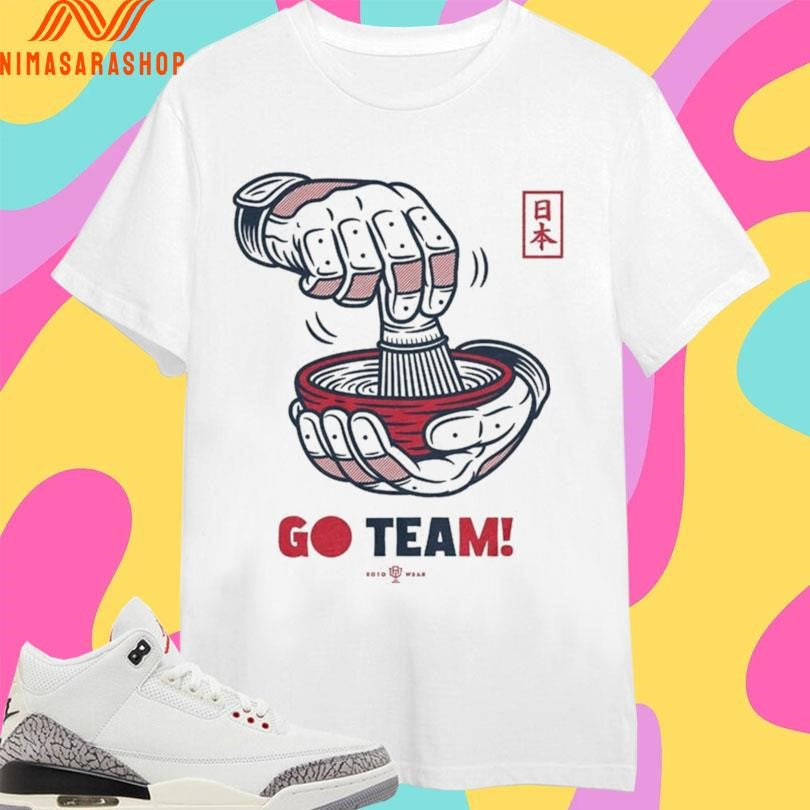 Go Team Japan Tea Celebration - Adult & Kids T-Shirts, Sweatshirts & Hoodies apparel design preview 1
