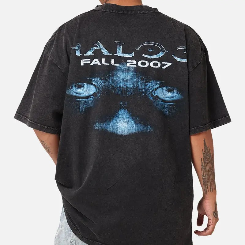 Goat Crew X Halo 3 Trending Movie Vintage 90s Fans - Adult & Kids T-Shirts, Sweatshirts & Hoodies apparel design preview 1