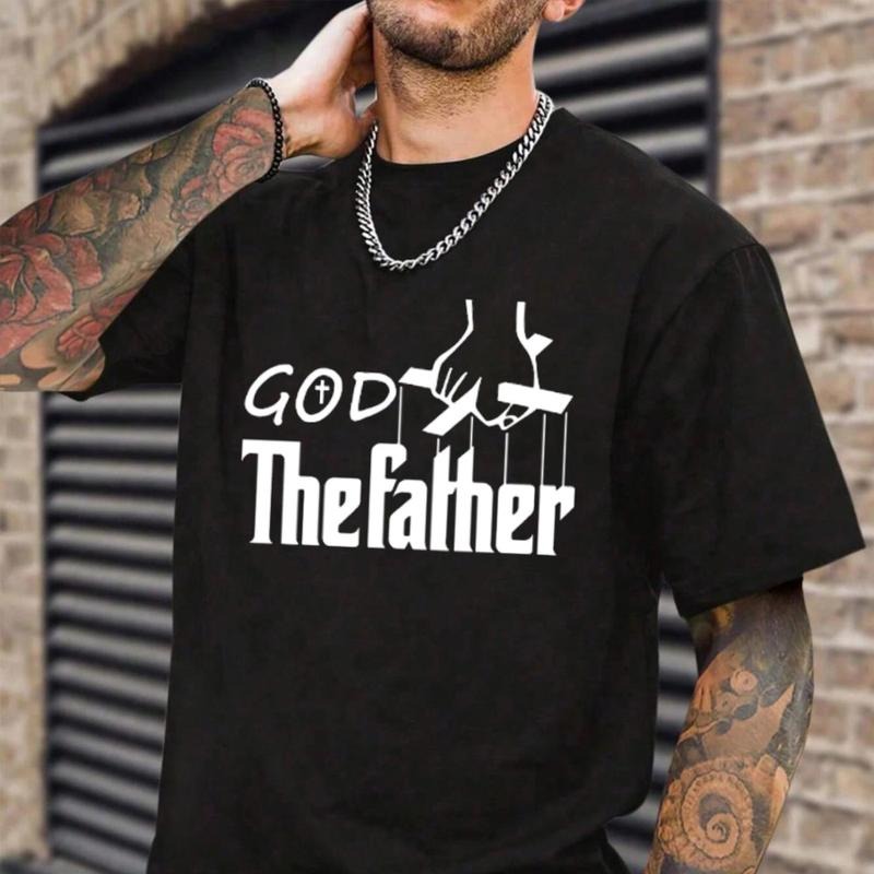 God Father Christian Pure Cotton Casual Street Crew - Adult & Kids T-Shirts, Sweatshirts & Hoodies apparel design preview 1