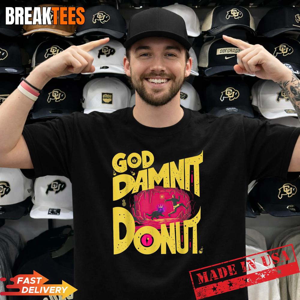 Goddammit Donut Funny Book Lover for Men Woman - Adult & Kids T-Shirts, Sweatshirts & Hoodies apparel design preview 1