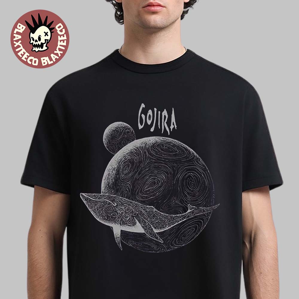 Gojira Europe Tour 2026 Merch From Mars To Sirius - Adult & Kids T-Shirts, Sweatshirts & Hoodies apparel design preview 1