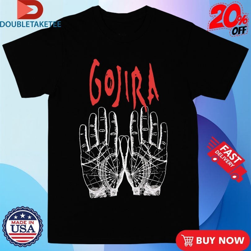 Gojira Hands - Adult & Kids T-Shirts, Sweatshirts & Hoodies apparel design preview 1