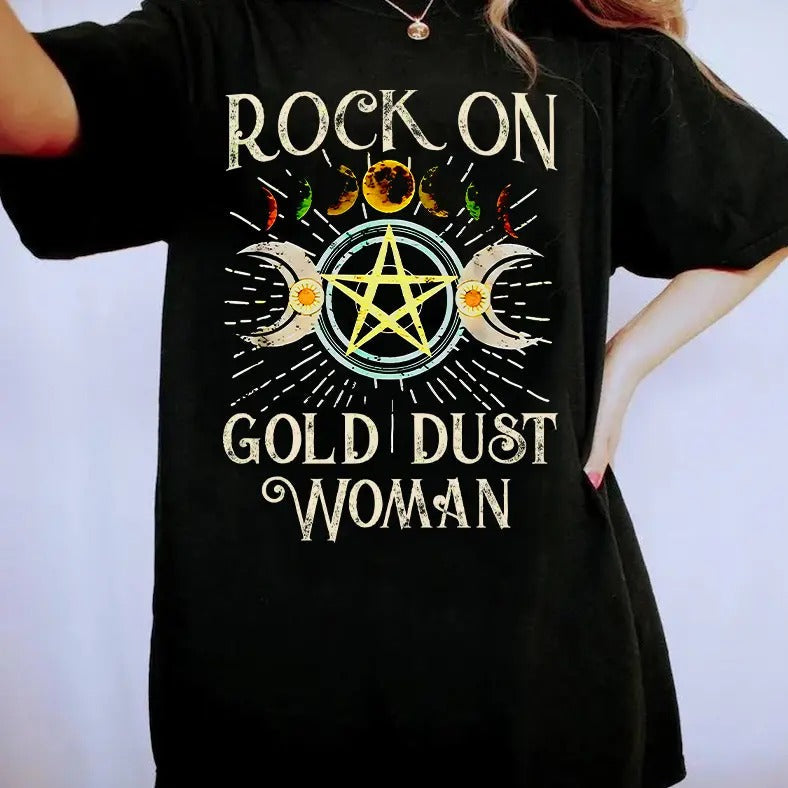 Gold Dust Old School Band Retro Music Rock Fan - Adult & Kids T-Shirts, Sweatshirts & Hoodies apparel design preview 1