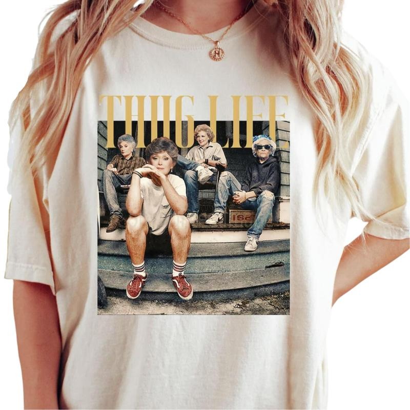 Golden Thug Life Fan DRG Lover 80s TV Sitcom - Adult & Kids T-Shirts, Sweatshirts & Hoodies apparel design preview 1