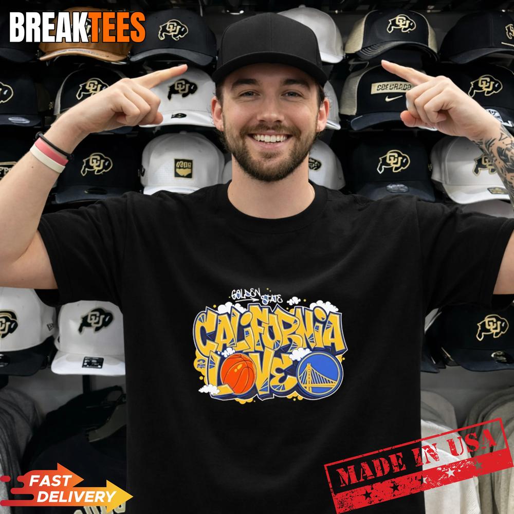 Golden State Warriors California Love Logo - Adult & Kids T-Shirts, Sweatshirts & Hoodies apparel design preview 1