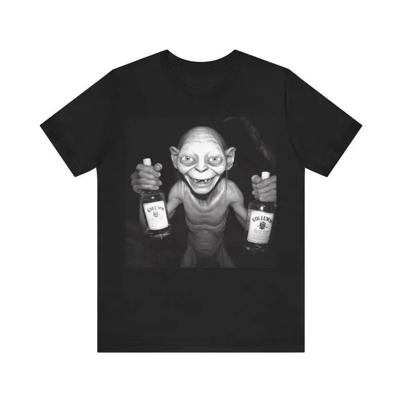 Gollum Drunk Lord Rings Humorous Middle Earth Print - Adult & Kids T-Shirts, Sweatshirts & Hoodies apparel design preview 1