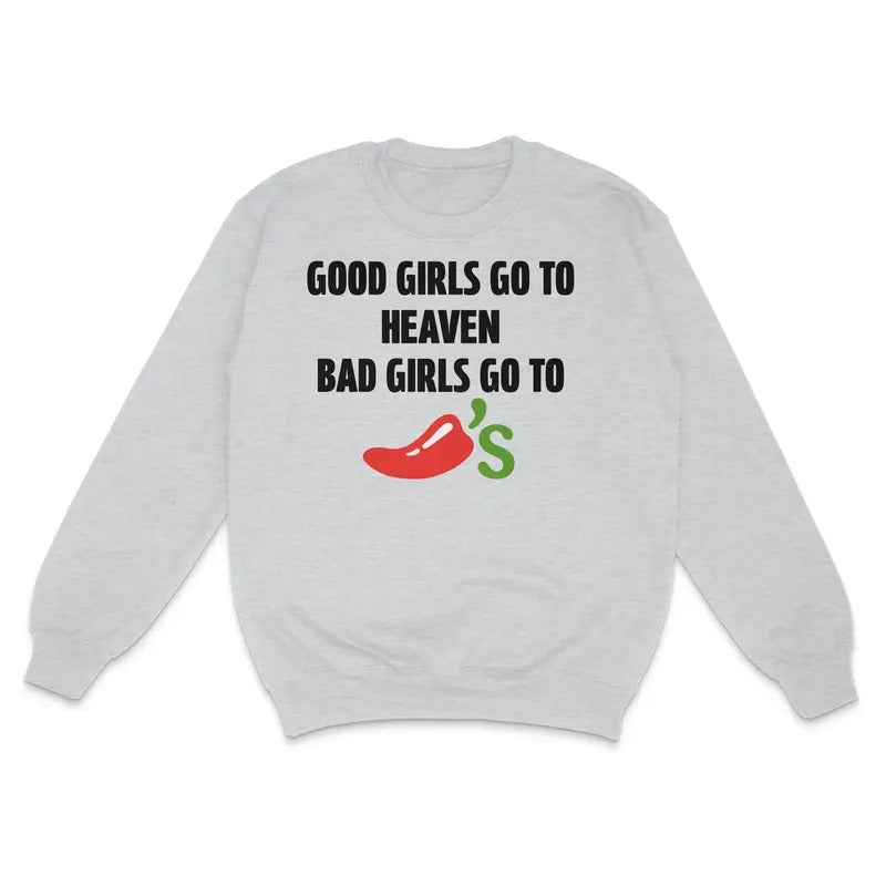 Good Go Heaven Bad Custom Printed - Adult & Kids T-Shirts, Sweatshirts & Hoodies apparel design preview 1