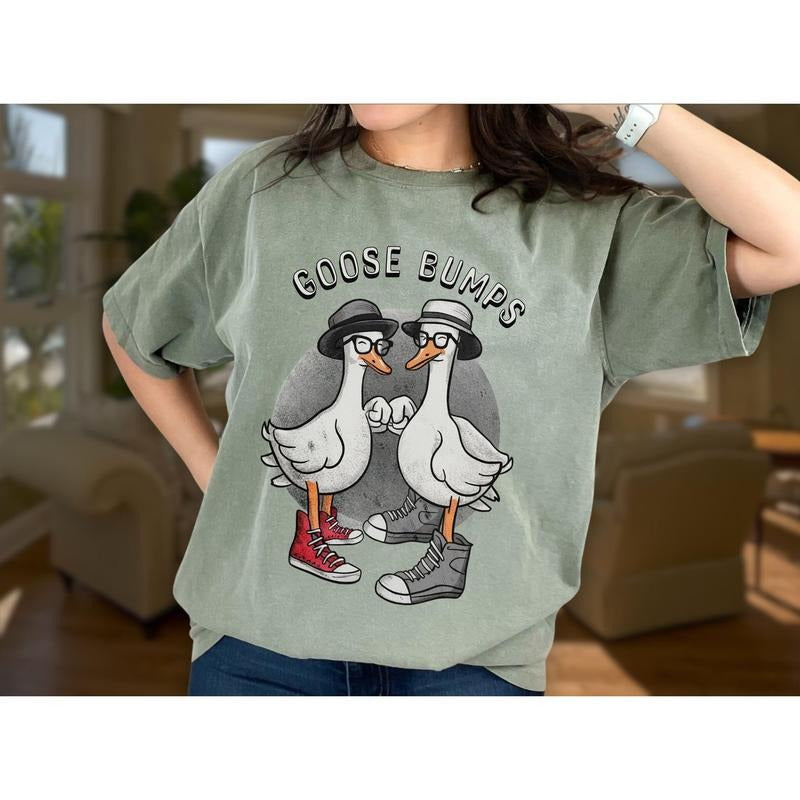 Goose Bumps Silly Funny Lover Couple Sarcastic Top - Adult & Kids T-Shirts, Sweatshirts & Hoodies apparel design preview 1