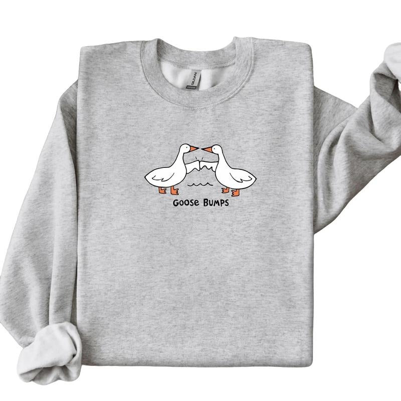 Goose Bumps Silly - Adult & Kids T-Shirts, Sweatshirts & Hoodies apparel design preview 1