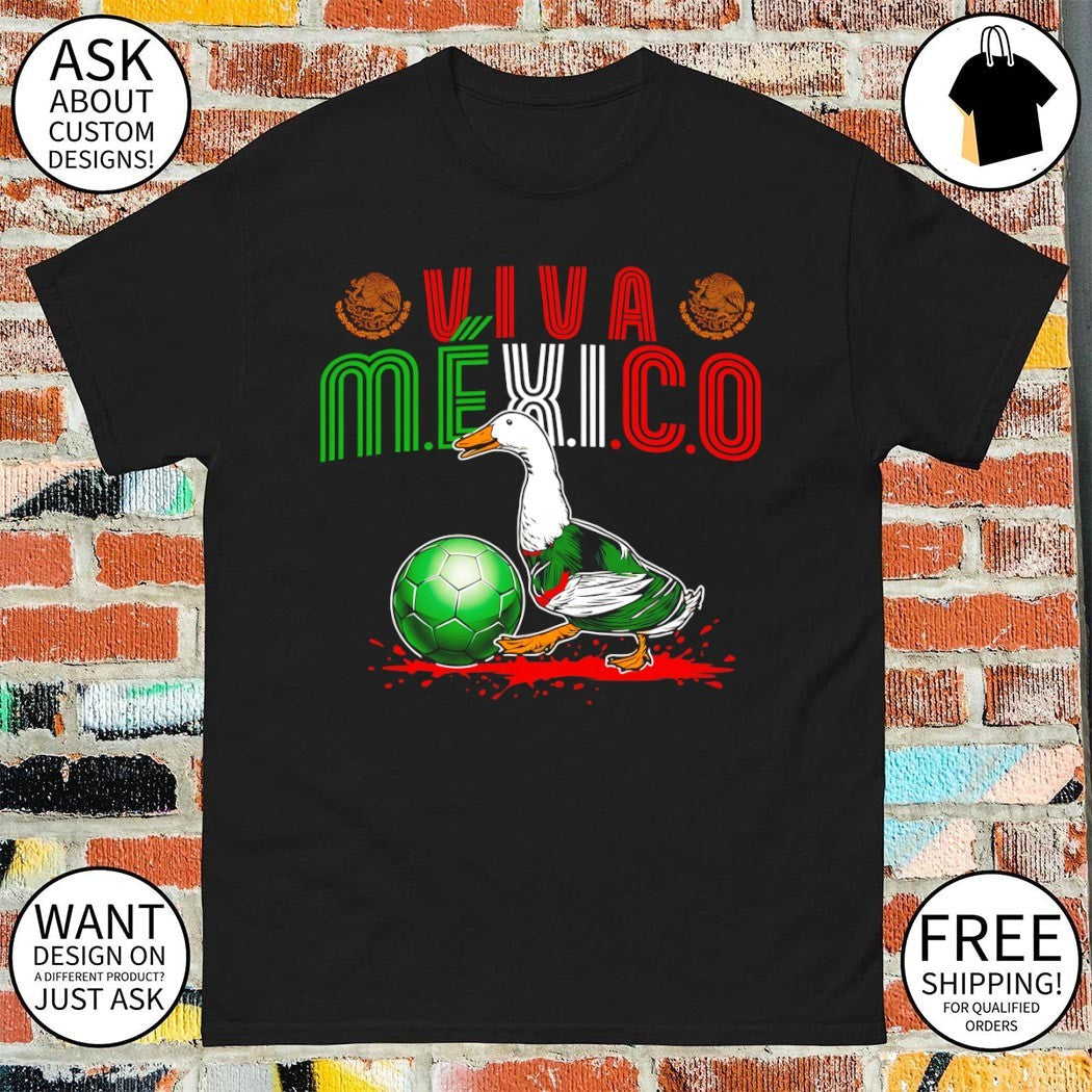 Goose Viva Mexico Soccer World Cup 2026 - Adult & Kids T-Shirts, Sweatshirts & Hoodies apparel design preview 1