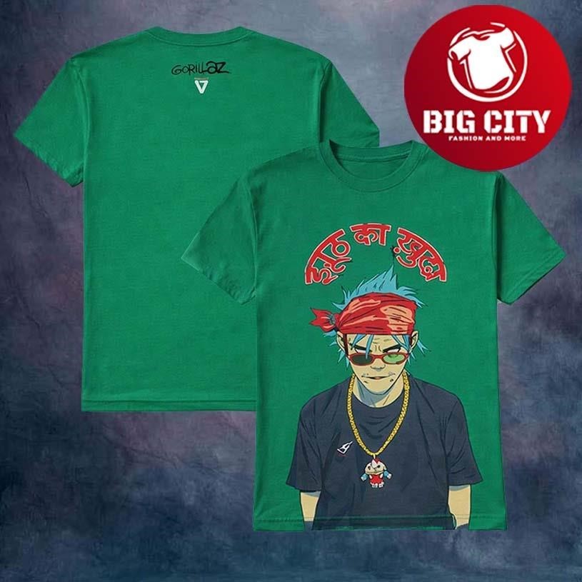 Gorillaz Merch LA Shop The Mountain Full Live - Adult & Kids T-Shirts, Sweatshirts & Hoodies apparel design preview 1