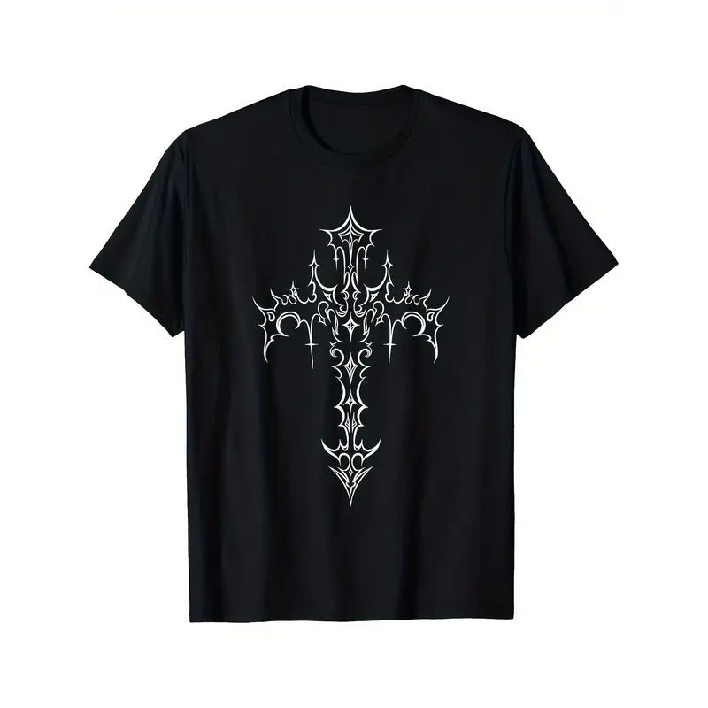 Gothic Cross Punk Mall Quality Materials Comfortable - Adult & Kids T-Shirts, Sweatshirts & Hoodies apparel design preview 1