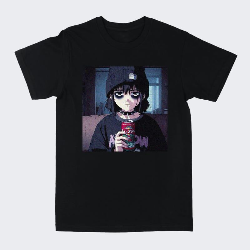 Gothic Y2k A11 Vintage Cotton Cyber Wave Retro Vapor - Adult & Kids T-Shirts, Sweatshirts & Hoodies apparel design preview 1