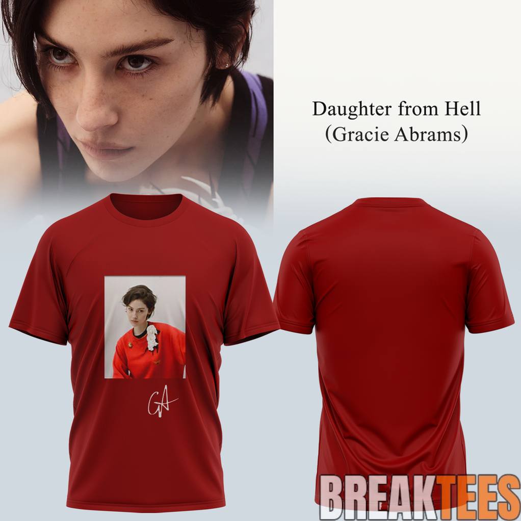 Gracie Abrams Daughter from Hell Signature - Adult & Kids T-Shirts, Sweatshirts & Hoodies apparel design preview 1
