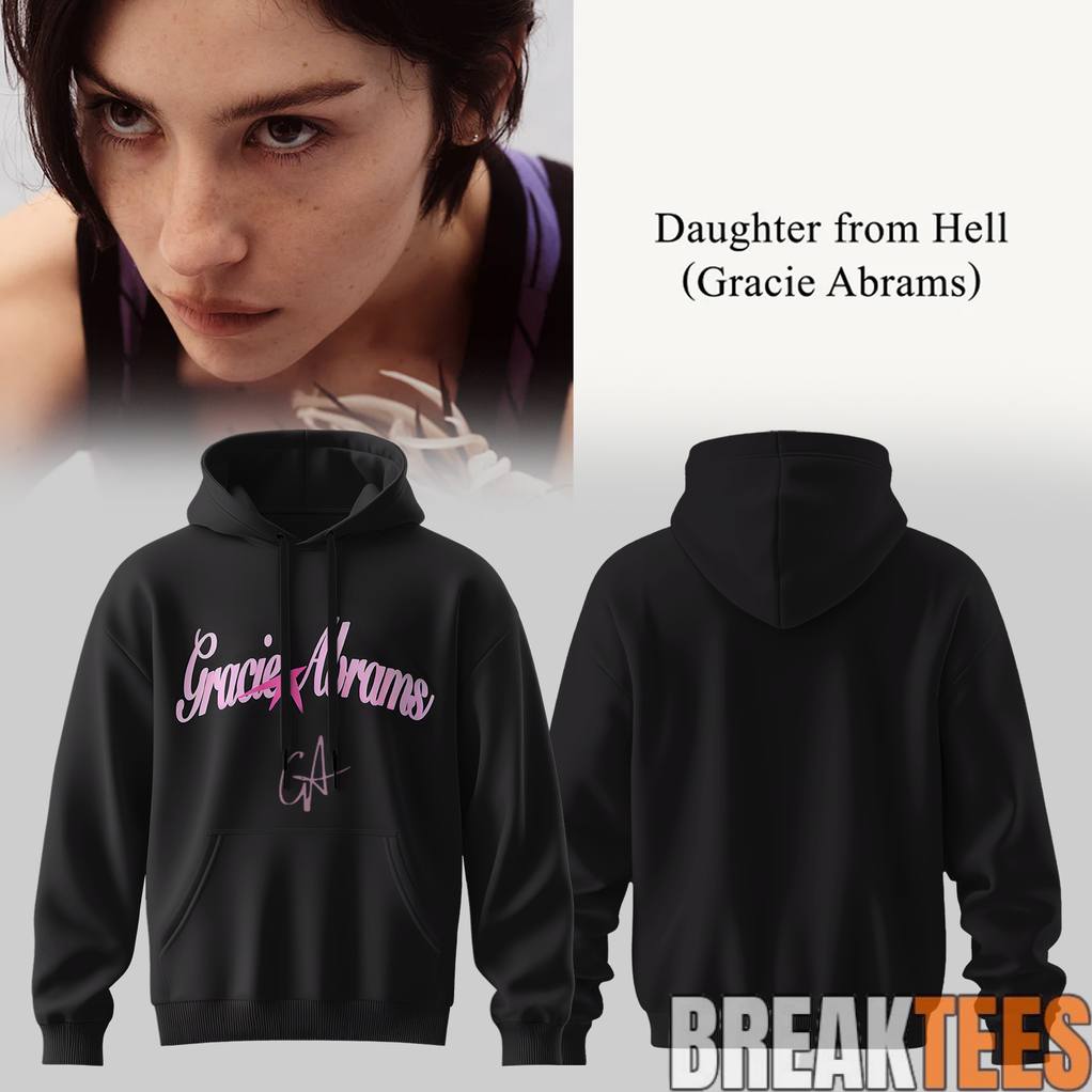 Gracie Abrams Daughter from Hell Signature Special - Adult & Kids T-Shirts, Sweatshirts & Hoodies apparel design preview 1