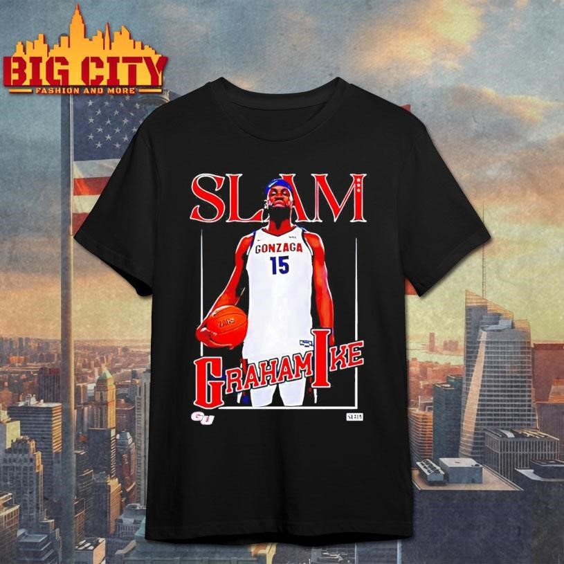 Graham Ike Gonzaga Bulldogs Slam - Adult & Kids T-Shirts, Sweatshirts & Hoodies apparel design preview 1