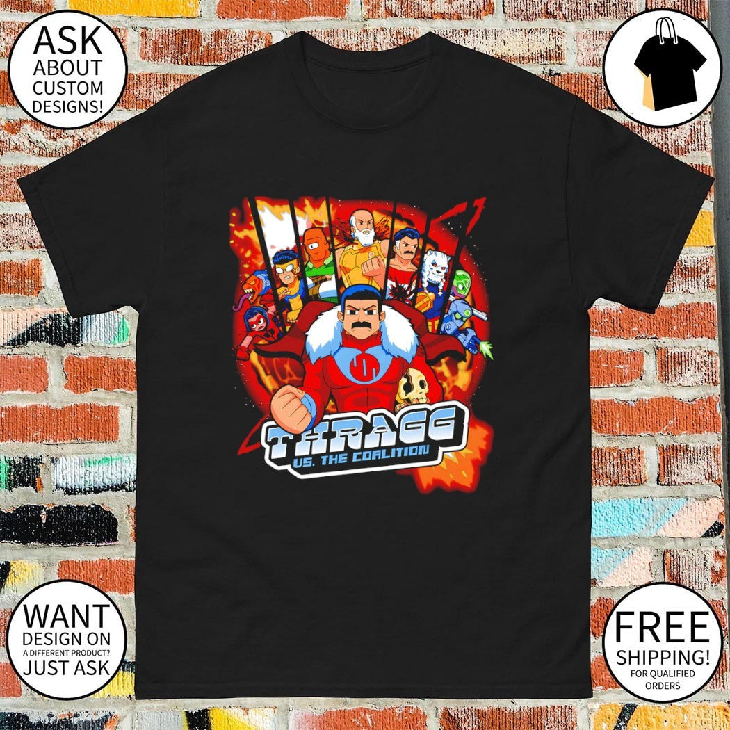 Grand Regent Thragg from Invincible in the style of - Adult & Kids T-Shirts, Sweatshirts & Hoodies apparel design preview 1