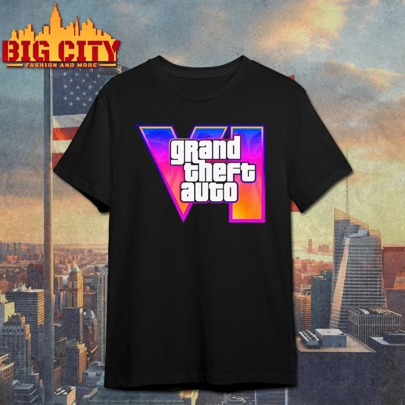 Grand Theft Auto Vi 2025 Gta 6 - Adult & Kids T-Shirts, Sweatshirts & Hoodies apparel design preview 1