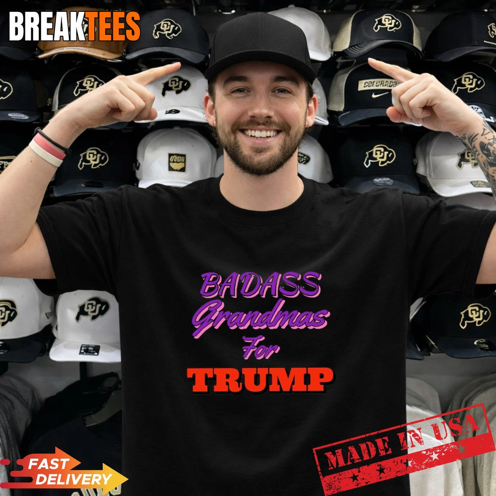 Grandmas for Trump Classic - Adult & Kids T-Shirts, Sweatshirts & Hoodies apparel design preview 1