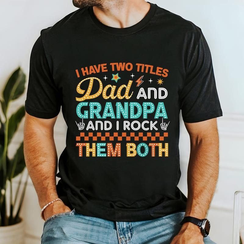 Grandpa Dad Funny Grandkids New Law Step - Adult & Kids T-Shirts, Sweatshirts & Hoodies apparel design preview 1