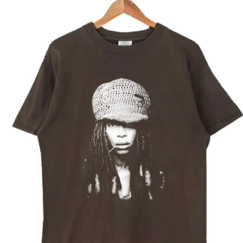 Erykah Badu Music Rock - Adult & Kids T-Shirts, Sweatshirts & Hoodies apparel design preview 1