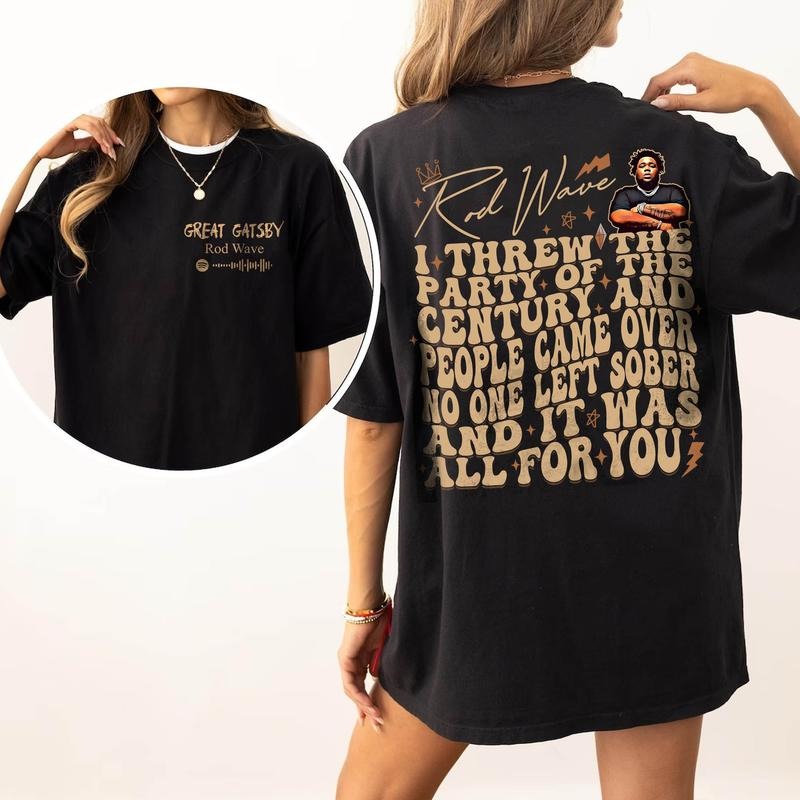 Rod Wave Nostalgia Rapper Fan Album - Adult & Kids T-Shirts, Sweatshirts & Hoodies apparel design preview 1