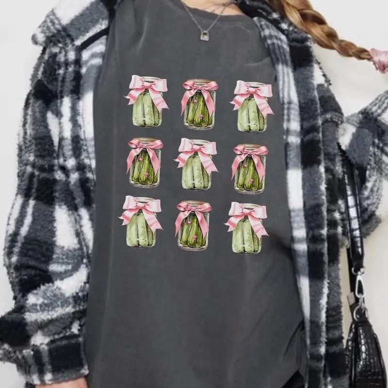 Pickle Coquette Casual Womenswear Tops - Adult & Kids T-Shirts, Sweatshirts & Hoodies apparel design preview 1
