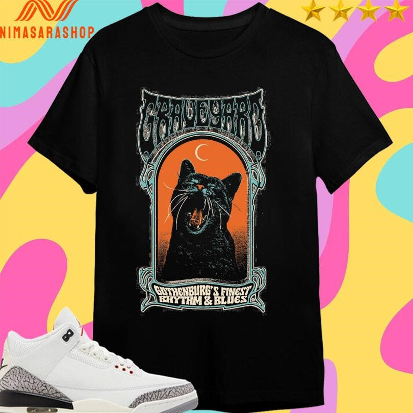 Graveyard Gothenburg’s Finest Rhythm And Blues - Adult & Kids T-Shirts, Sweatshirts & Hoodies apparel design preview 1